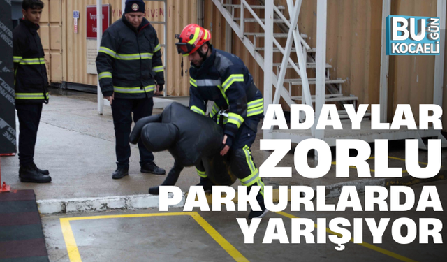 ADAYLAR ZORLU PARKURLARDA YARIŞIYOR