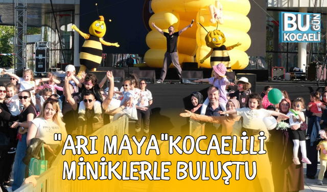"ARI MAYA"KOCAELİLİ MİNİKLERLE BULUŞTU