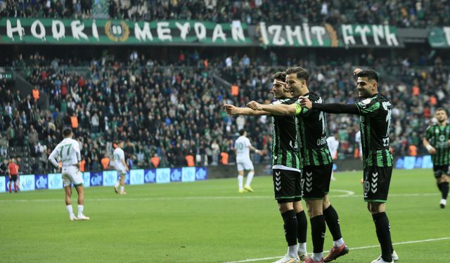 Kocaelispor - Boluspor Maçından Çok Özel Kareler