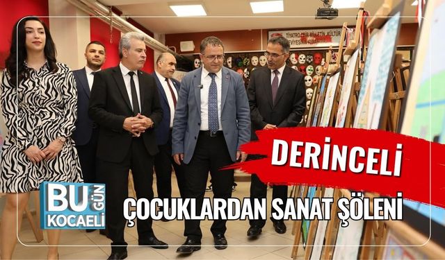 Derinceli Çocuklardan Sanat Şöleni