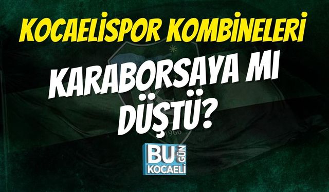Kocaelispor Kombineleri Karaborsaya mı Düştü?