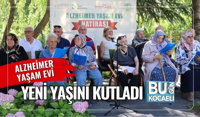 Alzheimer Yaşam Evi Yeni Yaşını Kutladı