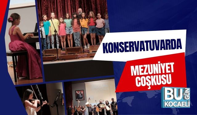Konservatuvarda Mezuniyet Coşkusu