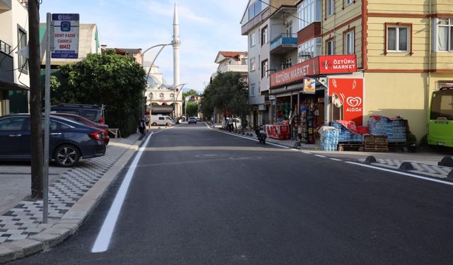 Yenişehir’de Yol ve Kaldırımlar Yenilendi