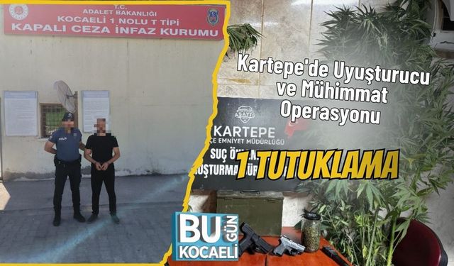 Kartepe'de Uyuşturucu ve Mühimmat Operasyonu: 1 Tutuklama