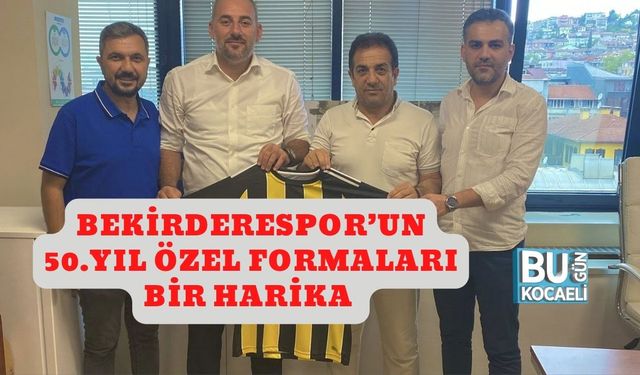Bekirderespor’un 50.Yıl Özel Formaları Bir Harika