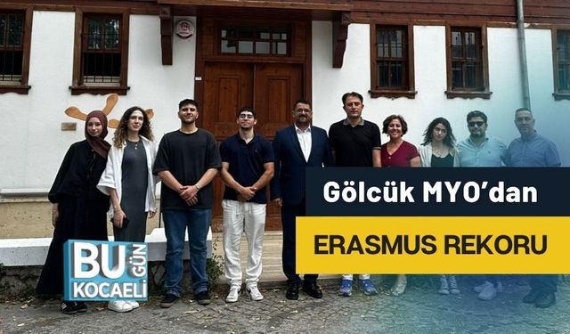 Gölcük MYO’dan Erasmus Rekoru