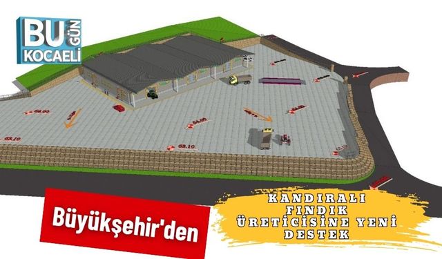 Büyükşehir'den Kandıralı Fındık Üreticisine Yeni Destek