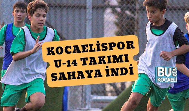 Kocaelispor U-14 Takımı Sahaya İndi