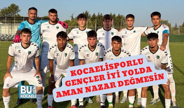 Kocaelisporlu Gençler İyi Yolda Aman Nazar Değmesin