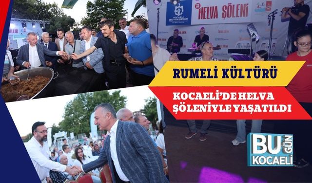 Rumeli Kültürü Kocaeli’de Helva Şöleniyle Yaşatıldı