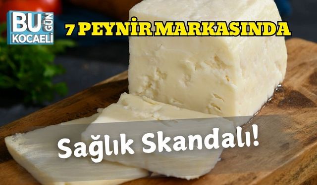 7 Peynir Markasında Sağlık Skandalı!