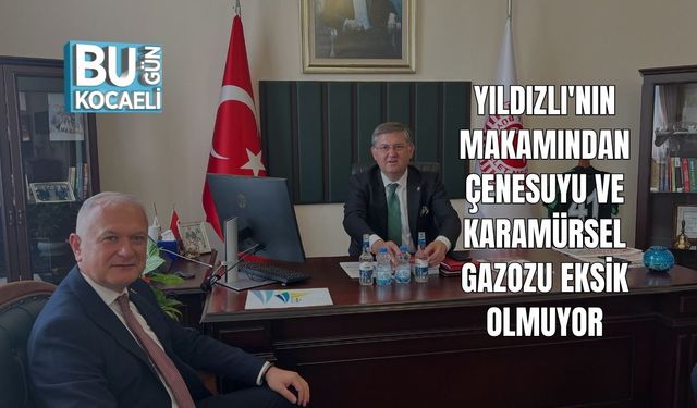 Yıldızlı'nın Makamından Çenesuyu Ve Karamürsel Gazozu Eksik Olmuyor