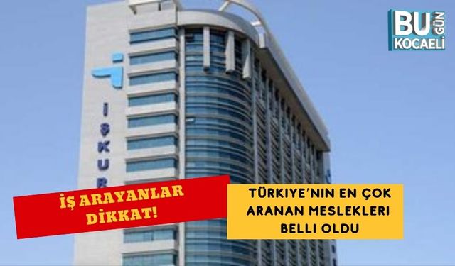 İş Arayanlar Dikkat! Türkiye’nin En Çok Aranan Meslekleri Belli Oldu
