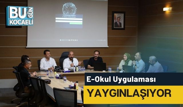 E-Okul uygulaması yaygınlaşıyor
