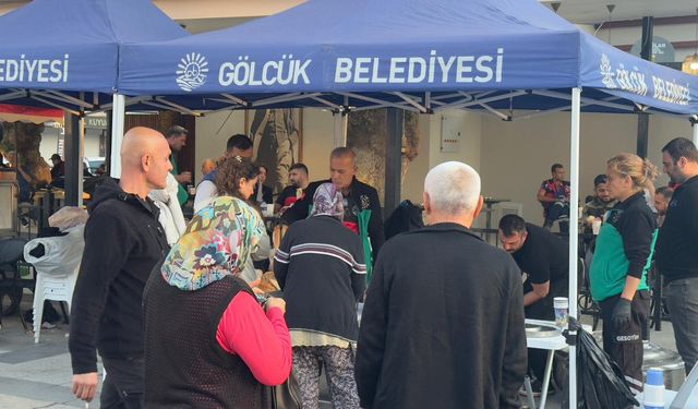 Gölcük Belediyesi Balıkesir Halkına Desteğe Koştu