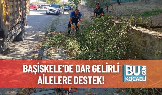Başiskele’de Dar Gelirli Ailelere Destek!