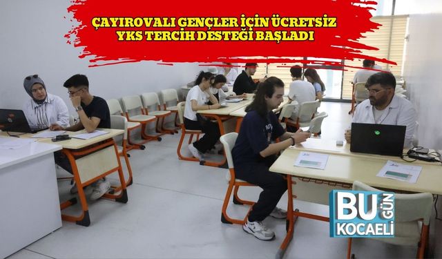 Çayırovalı Gençler İçin Ücretsiz YKS Tercih Desteği Başladı