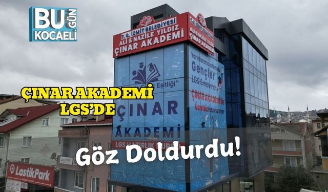 Çınar Akademi LGS’de Göz Doldurdu!