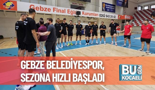 Gebze Belediyespor, Sezona Hızlı Başladı