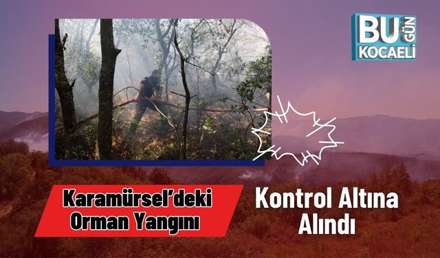 Karamürsel’deki Orman Yangını Kontrol Altına Alındı