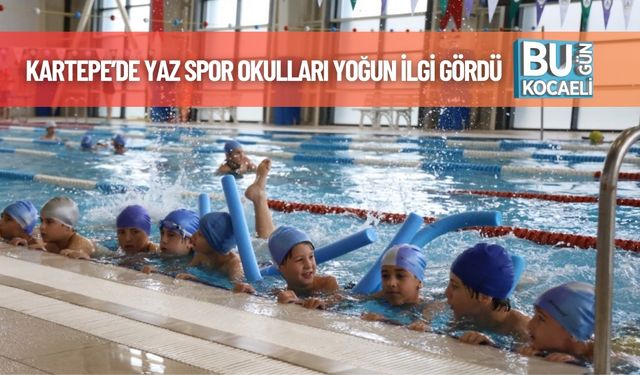 Kartepe’de Yaz Spor Okulları Yoğun İlgi Gördü