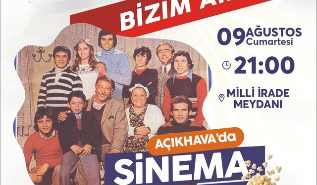 Milli İrade Meydanı’nda Yeşilçam Rüzgârı Esti