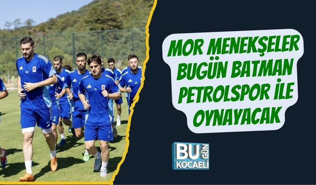 Mor Menekşeler Bugün Batman Petrolspor İle Oynayacak