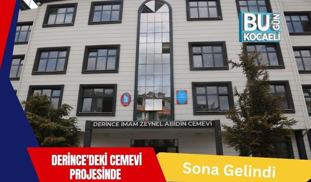 Derince'deki Cemevi Projesinde Sona Gelindi