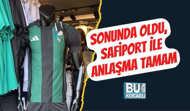 Sonunda Oldu, Safiport İle Anlaşma Tamam