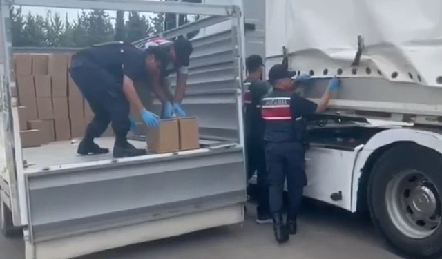Tırda 3 Bin Litre Kaçak Etil Alkol Ele Geçirildi