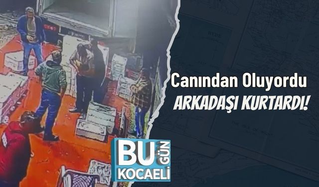 Canından Oluyordu Arkadaşı Kurtardı!