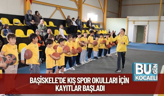 Başiskele’de Kış Spor Okulları İçin Kayıtlar Başladı