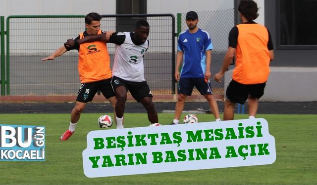 Beşiktaş Mesaisi Yarın Basına Açık