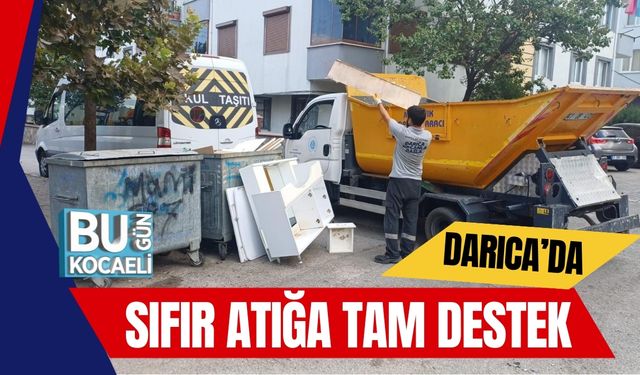 Darıca’da Sıfır Atığa Tam Destek