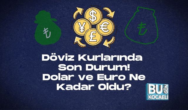 Döviz Kurlarında Son Durum! Dolar ve Euro Ne Kadar Oldu?