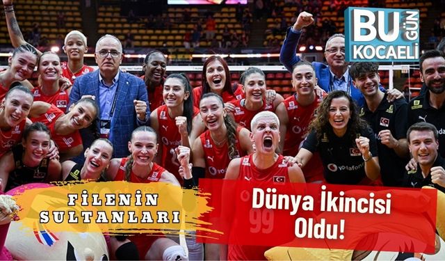 Filenin Sultanları Dünya İkincisi Oldu!