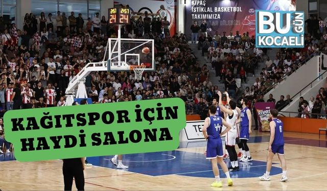 Kağıtspor İçin Haydi Salona