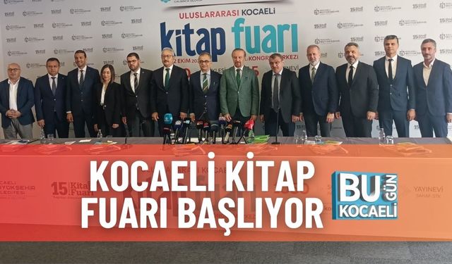 Kocaeli Kitap Fuarı Başlıyor
