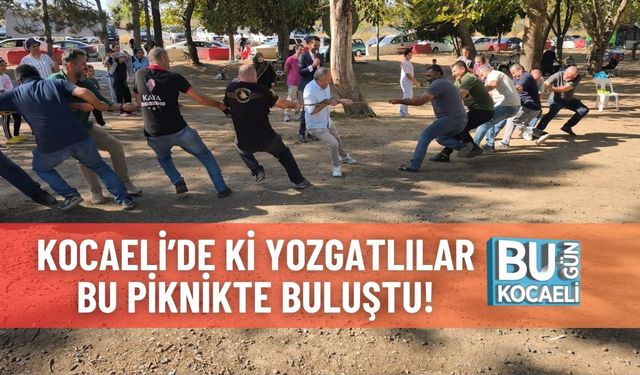 Kocaeli’de ki Yozgatlılar Bu Piknikte Buluştu!