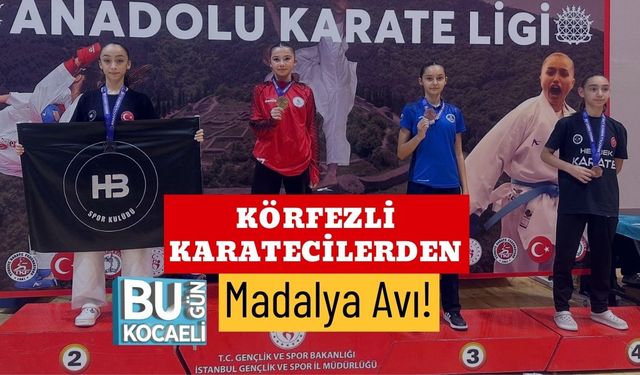 Körfezli Karatecilerden Madalya Avı!