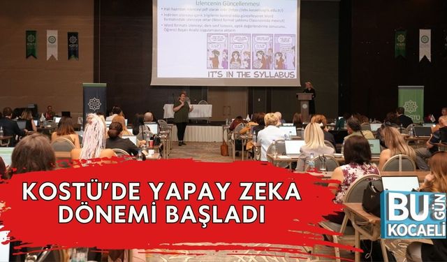 KOSTÜ’de Yapay Zeka Dönemi Başladı