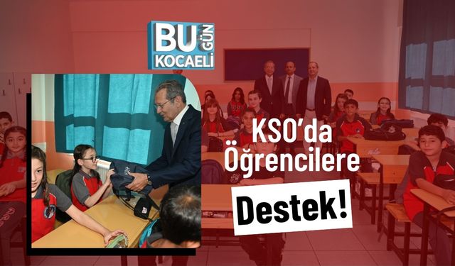 KSO’da Öğrencilere Destek!