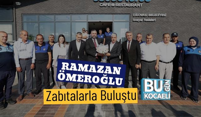 Ramazan Ömeroğlu Zabıtalarla Buluştu
