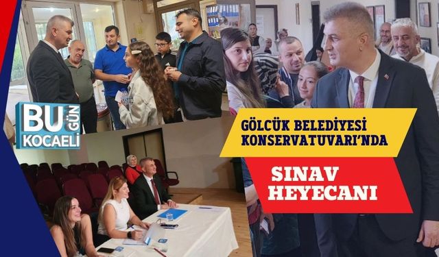 Gölcük Belediyesi Konservatuvarı’nda Sınav Heyecanı