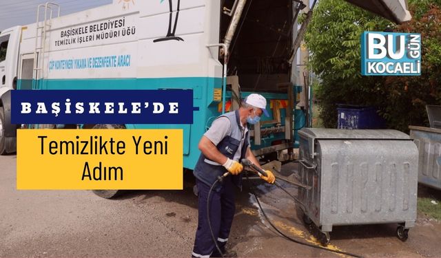 Başiskele’de Temizlikte Yeni Adım