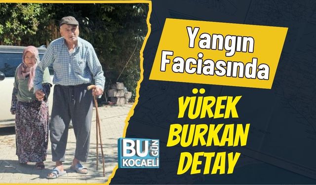 Yangın Faciasında Yürek Burkan Detay