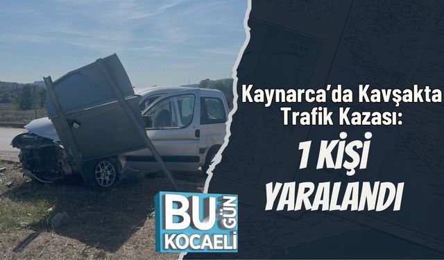 Kaynarca’da Kavşakta Trafik Kazası: 1 Kişi Yaralandı