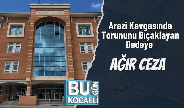 Arazi Kavgasında Torununu Bıçaklayan Dedeye Ağır Ceza