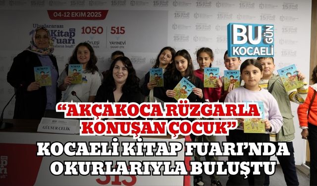 “Akçakoca Rüzgarla Konuşan Çocuk” Kocaeli Kitap Fuarı’nda Okurlarıyla Buluştu